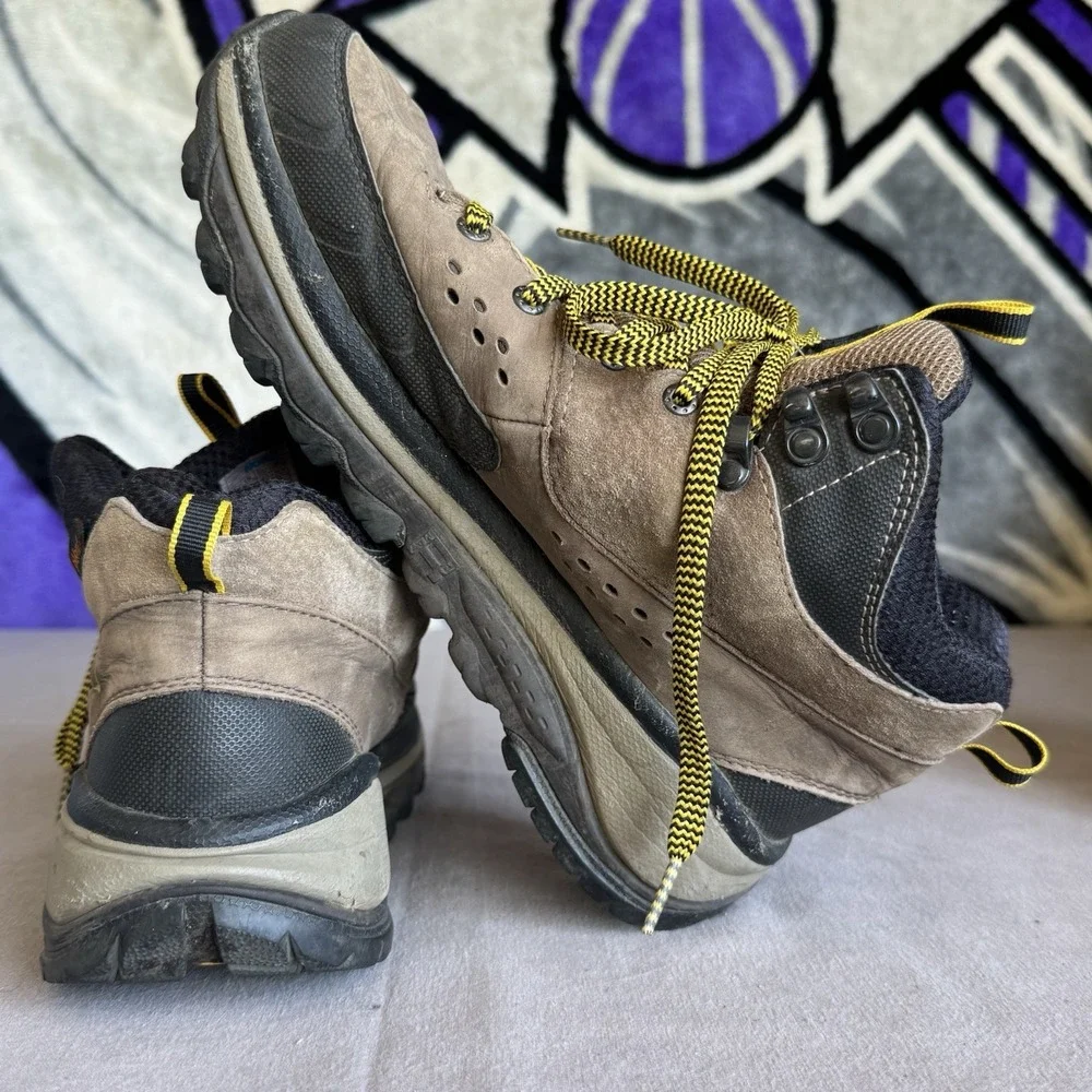 Size 8.5 - Hoka One One Tor Summit Mid WP Mens Brown Golden Rod Hiking Boots